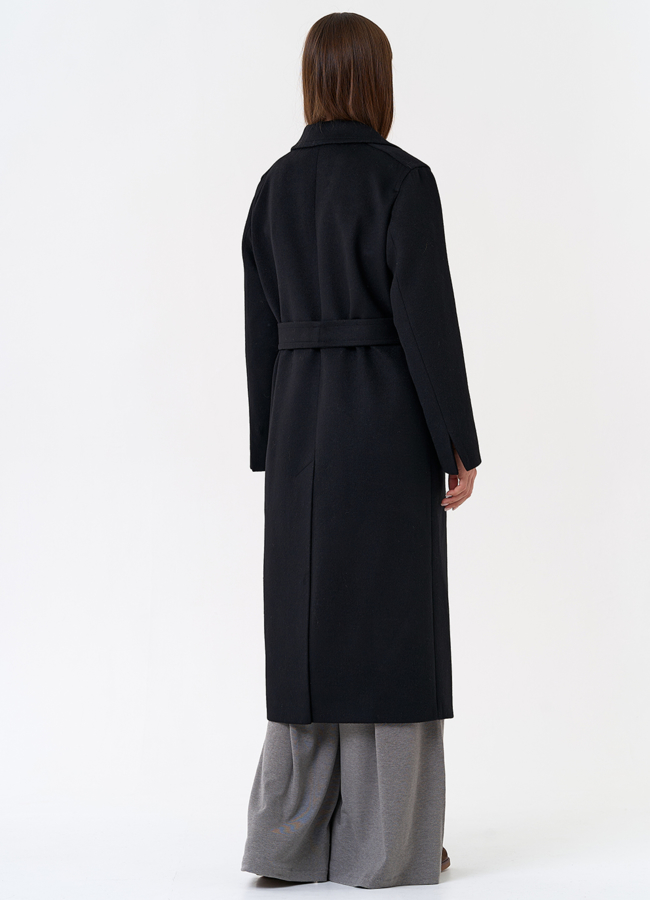 Женское пальто с английским воротником модель № 31335 в кредит