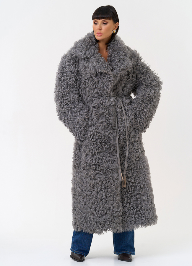 Женская двухсторонняя дубленка с английским воротником модель № 31631 универмаг малина